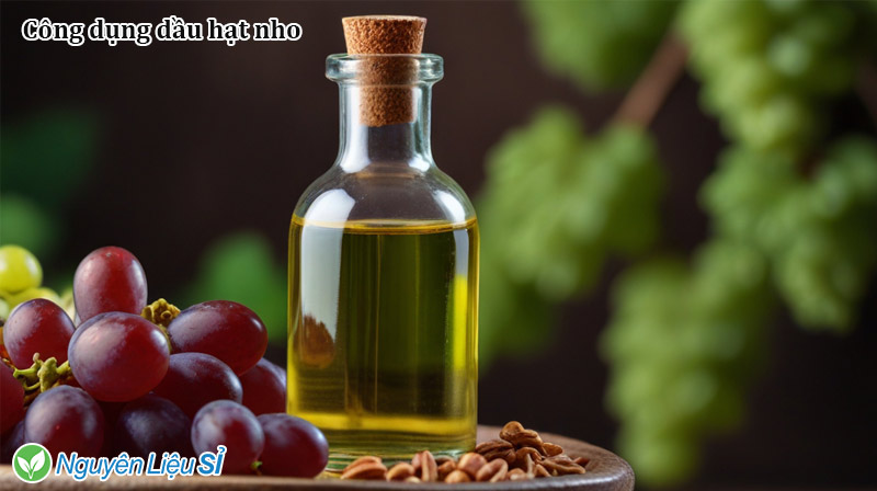 công dụng dầu hạt nho